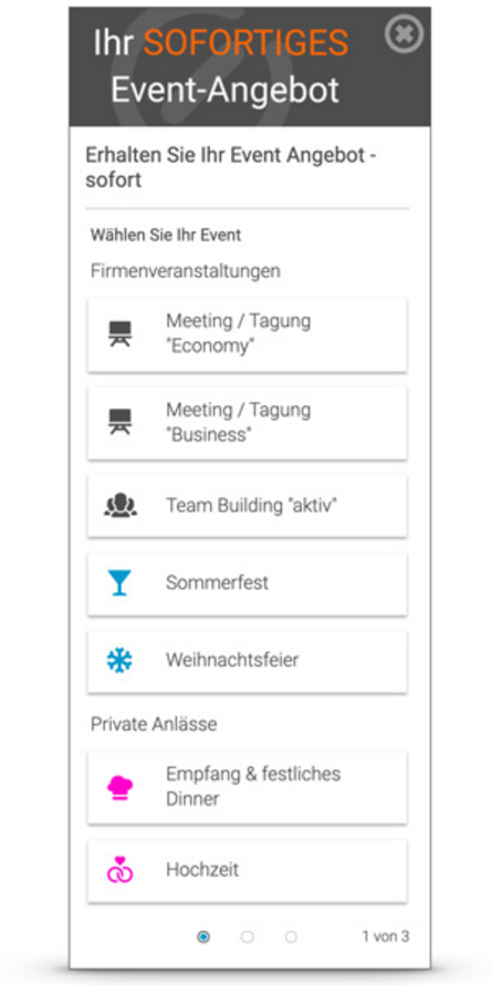 Eventmachine IQ einfacher einrichten Eventmachine IQ einfacher einrichten
