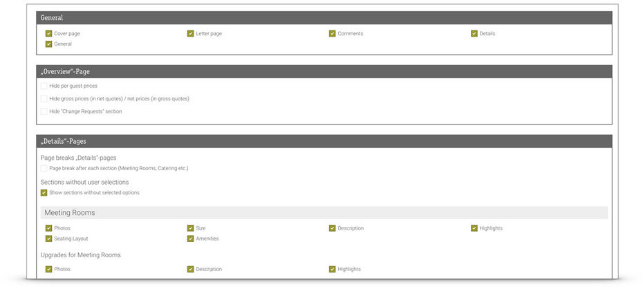 Set up length of documents individually Set up length of documents individually