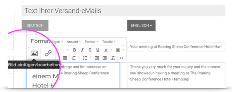 Bilder zu eMails und PDF Texten hinzufügen Bilder zu eMails und PDF Texten hinzufügen