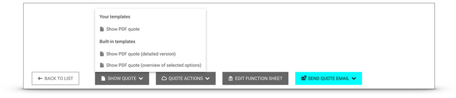 create PDF variants of different lengths