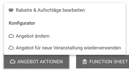 Aus existierenden Veranstaltungskonfigurationen ein neues Event erstellen Aus existierenden Veranstaltungskonfigurationen ein neues Event erstellen