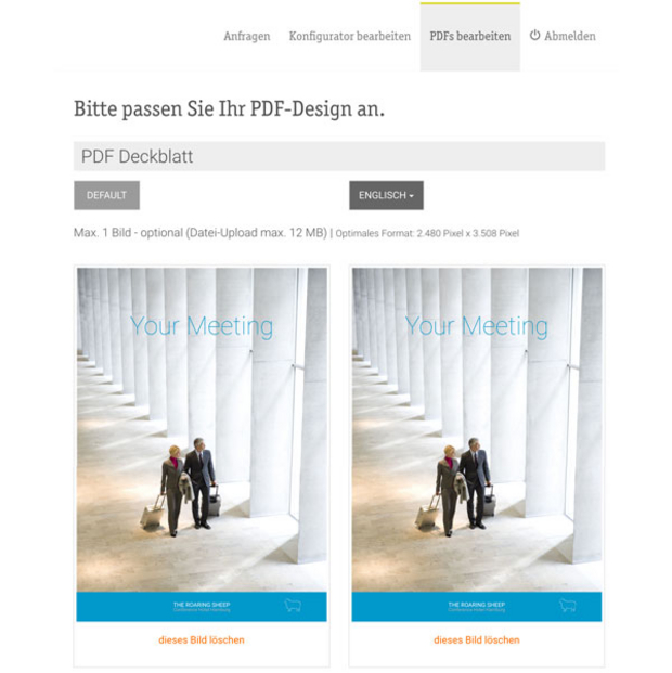 Dokumente wie Angebote oder Function Sheets an das Design Ihrer Marke anpassen - eventmachine Dokumente wie Angebote oder Function Sheets an das Design Ihrer Marke anpassen - eventmachine