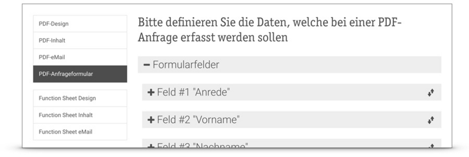 Optimierte Handhabung nicht aktivierter Felder Optimierte Handhabung nicht aktivierter Felder