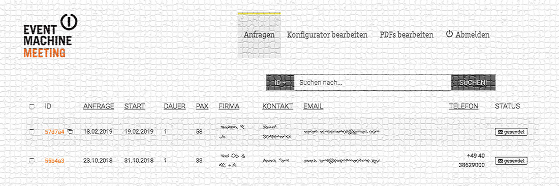 Veranstaltungen und Inhalte einfach selbst verwalten - eventmachine Veranstaltungen und Inhalte einfach selbst verwalten - eventmachine