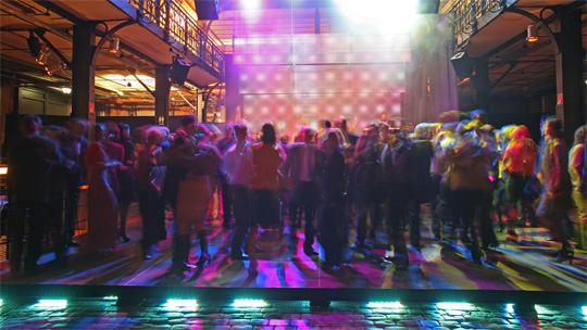 Eventvorlage für eine Betriebsfeier, Mitarbeiterfest, Betriebsfest oder Firmenfeier