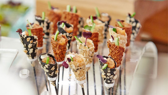 Frisches Catering für Roadshow Termine konfigurieren mit eventmachine